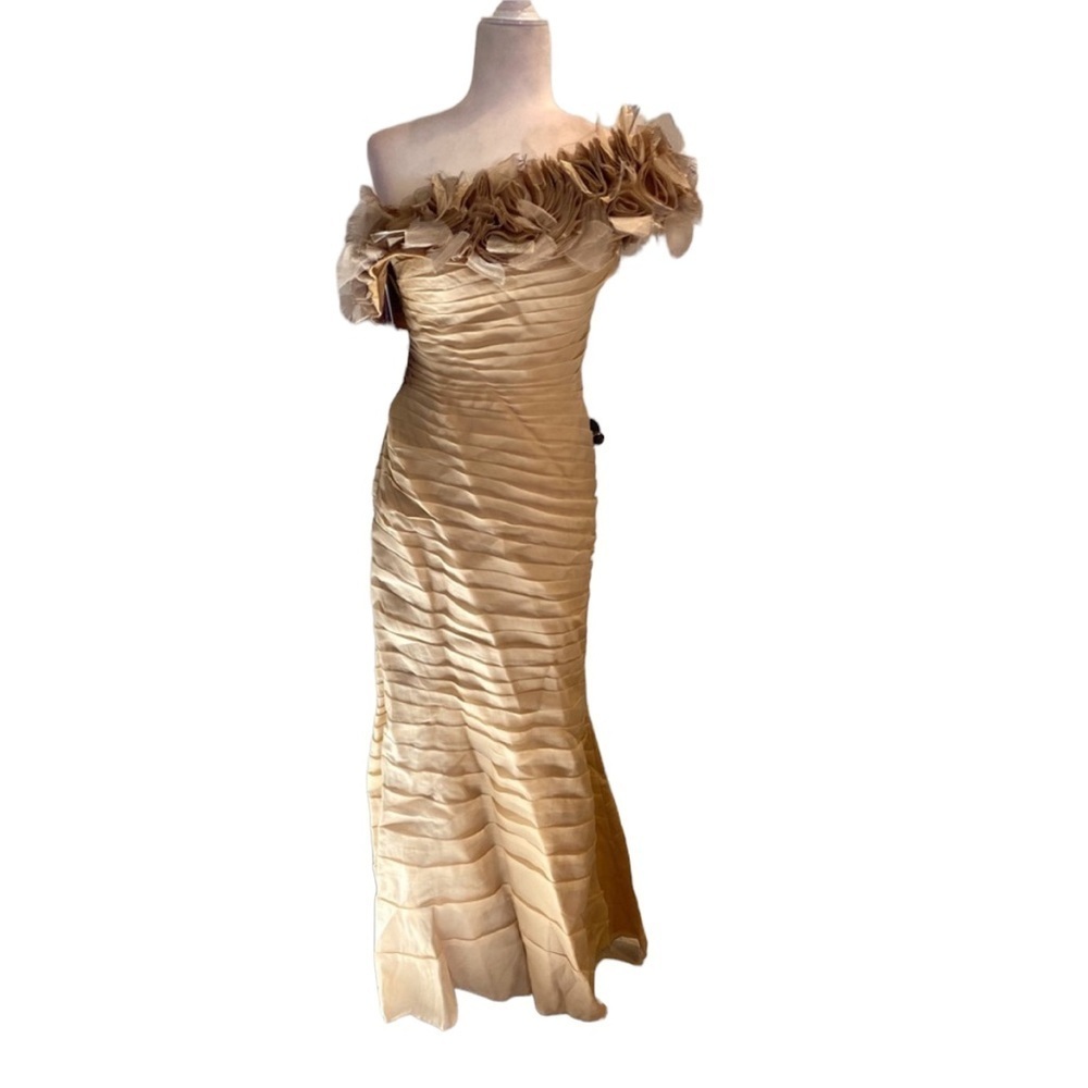 Jovani Evening Gown Beige